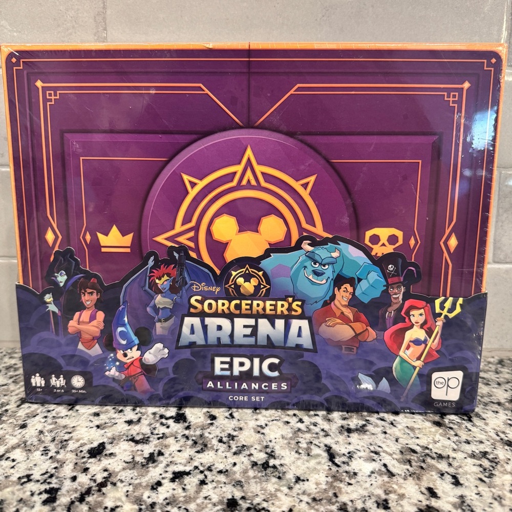Disney Sorcerer’s‎ Arena Epic Alliances Core Set Board Game Sealed NIB Strategy